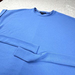 Ashley Stewart Woman's Blue Blouse Size 18/20‎ Made in USA!